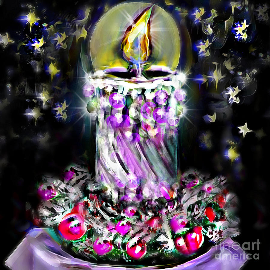 Christmas Wishes Digital Art by BelleAme Sommers