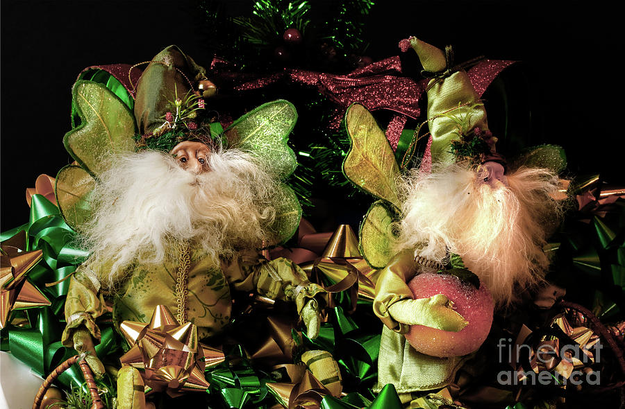 Christmas With Fairies Photograph