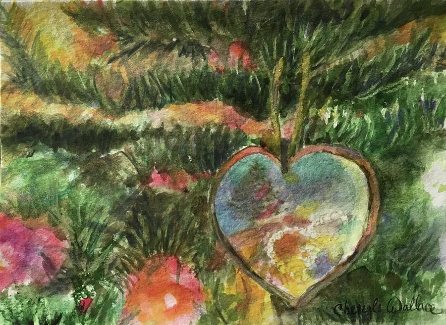 Christmas Wonders Painting by Cheryl Wallace