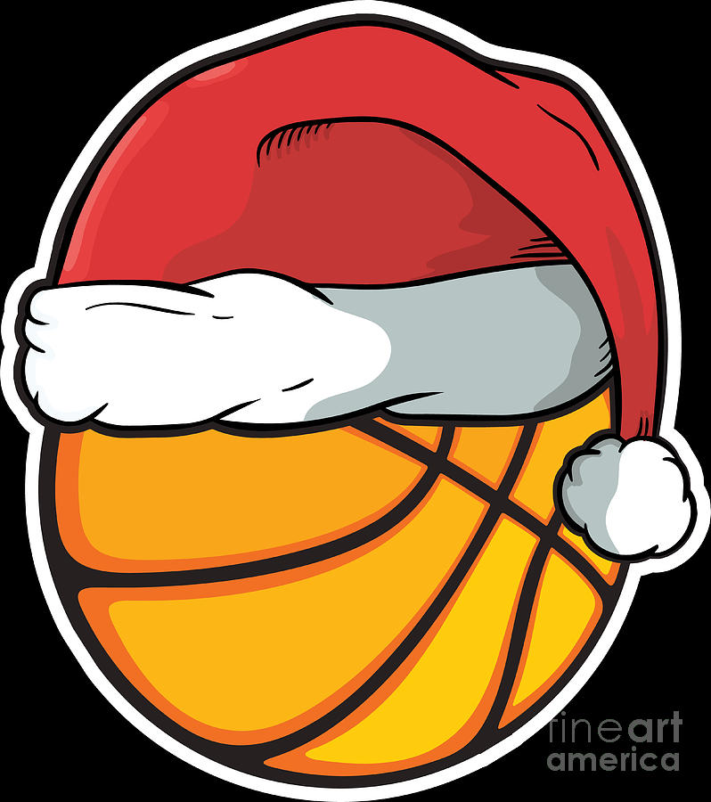 Christmas Basketball · Creative Fabrica