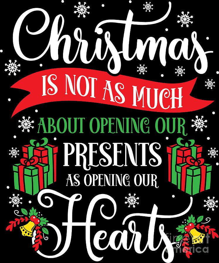 Christmas Yuletide Season Sayings Cute Holiday Digital Art by ...