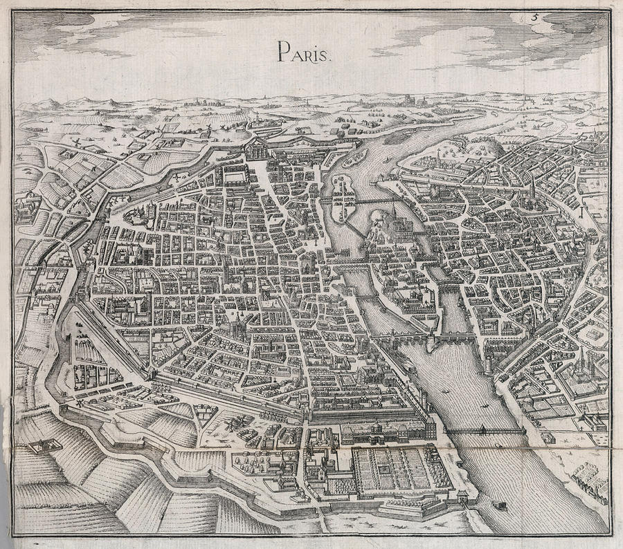 Christophe Tassin, Paris - P. 213. Paris, 1636 - David Rumsey Painting ...