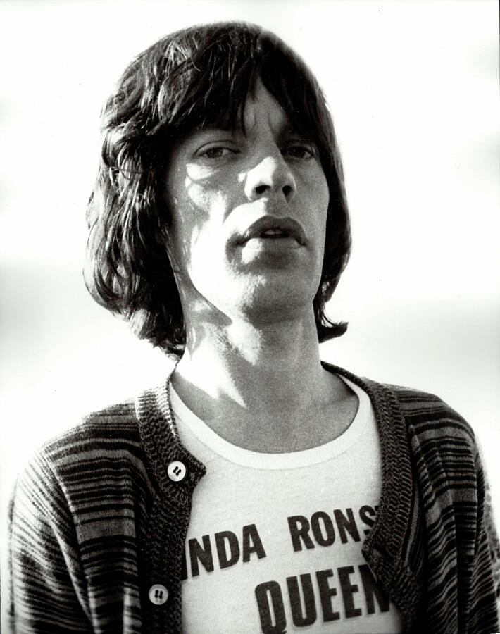 Christopher Makos Mick Jagger Photograph Digital Art by Photography