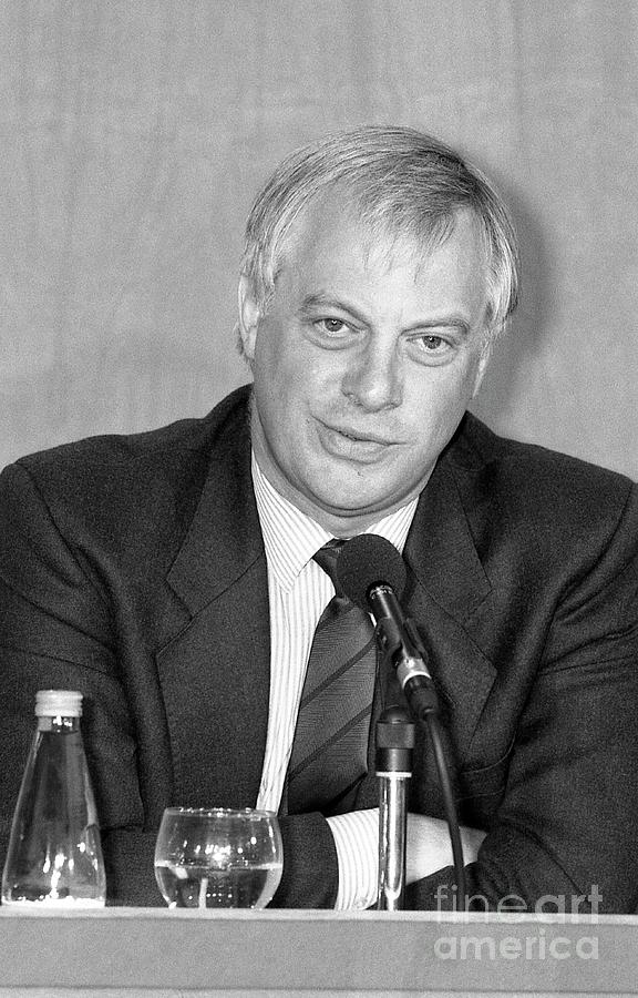 Christopher Patten politician Photograph by David Fowler