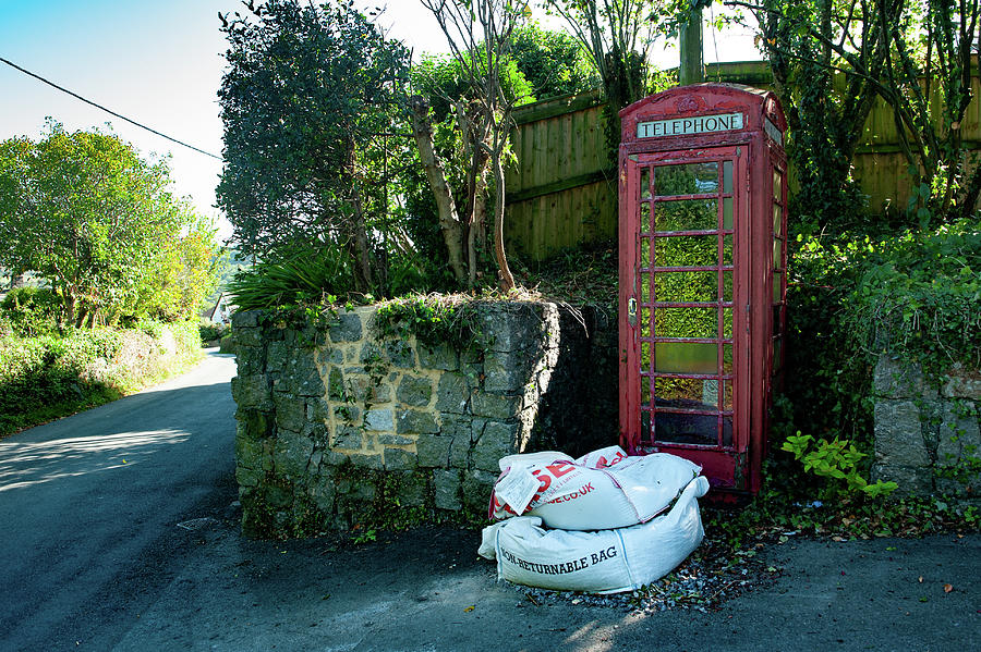 Christow Red Telephone Box Dartmoor Photograph by Helen Jackson