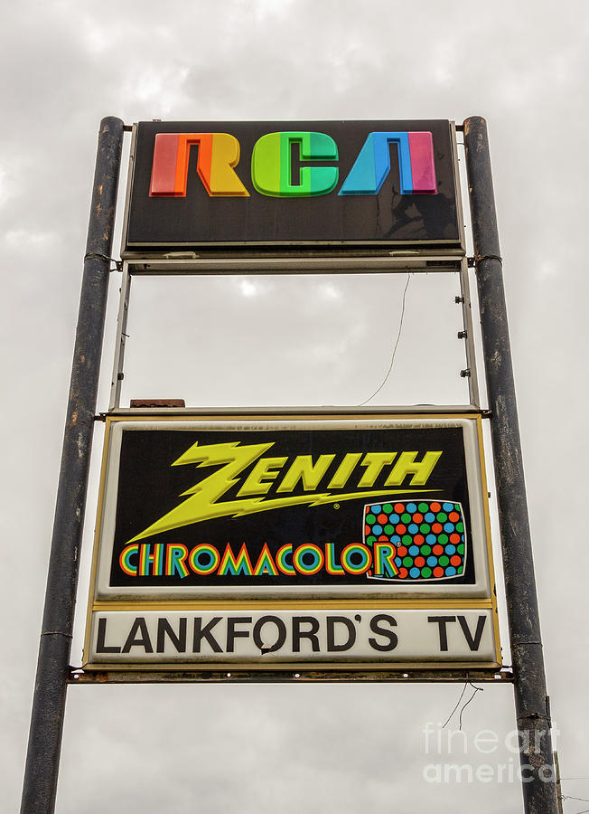 Color TV #2 Photograph by Lenore Locken