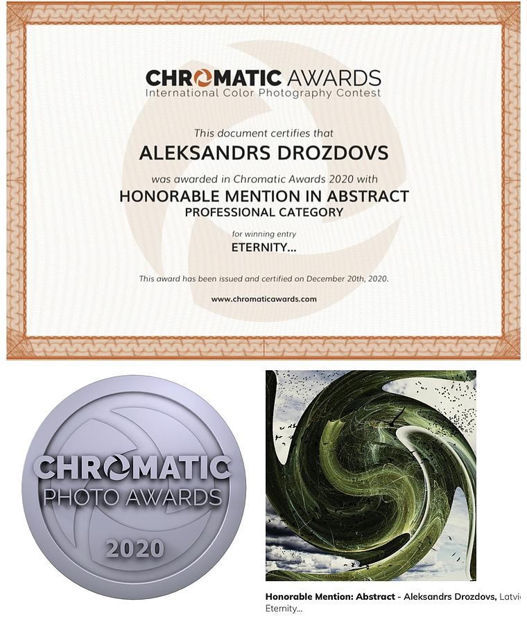 Chromatic Awards Honourable Mention 2020 Photograph by Aleksandrs Drozdovs