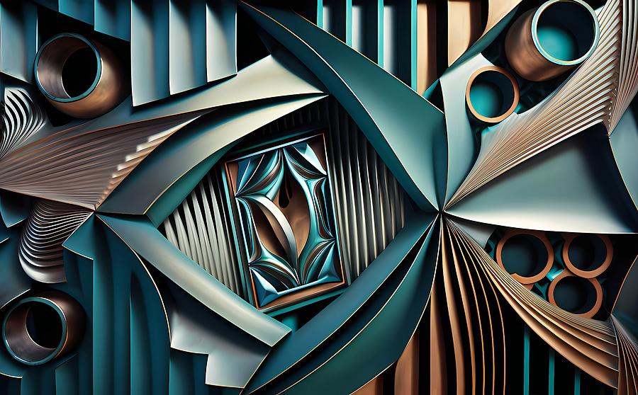 Chromatic Rhapsody Digital Art by Caito Junqueira
