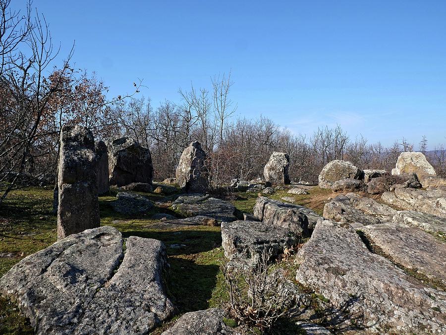 Chromleh stone circle,Bulgaria Photograph by Martin Smith