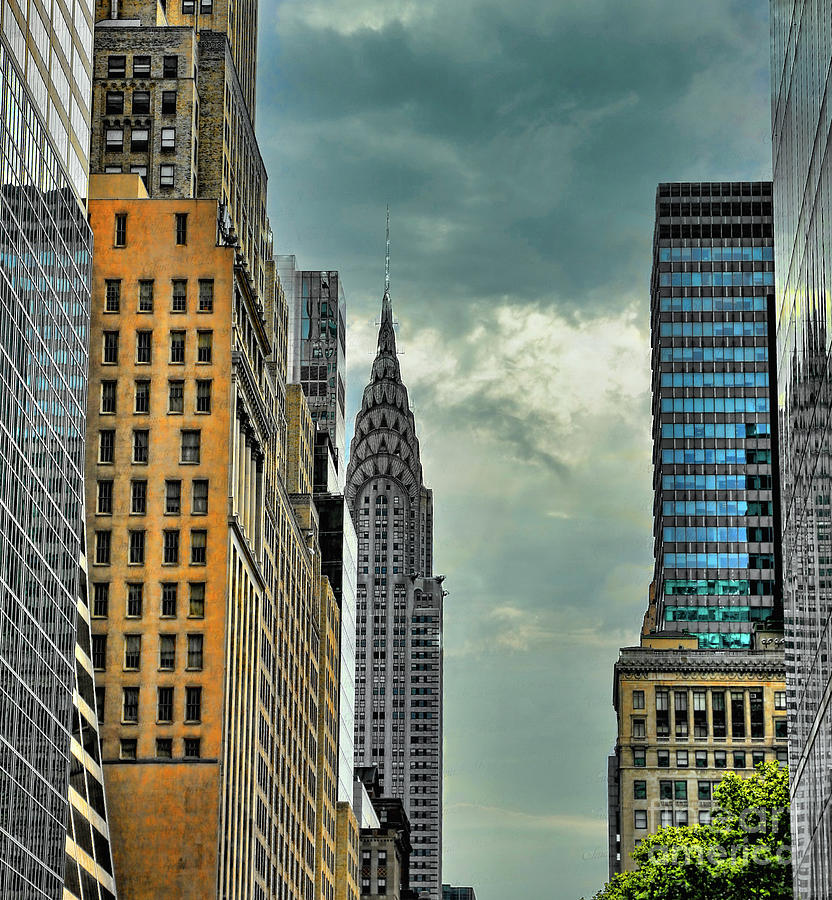 Chrysler Building Architecture New York City  Photograph by Chuck Kuhn