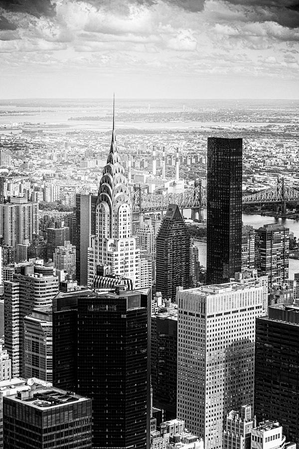 Chrysler Building View Photograph by Tom Gehrke