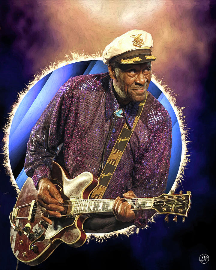 Chuck Berry - Circle Series by Rick Wiles Chuck Berry - Circle Series by Rick Wiles