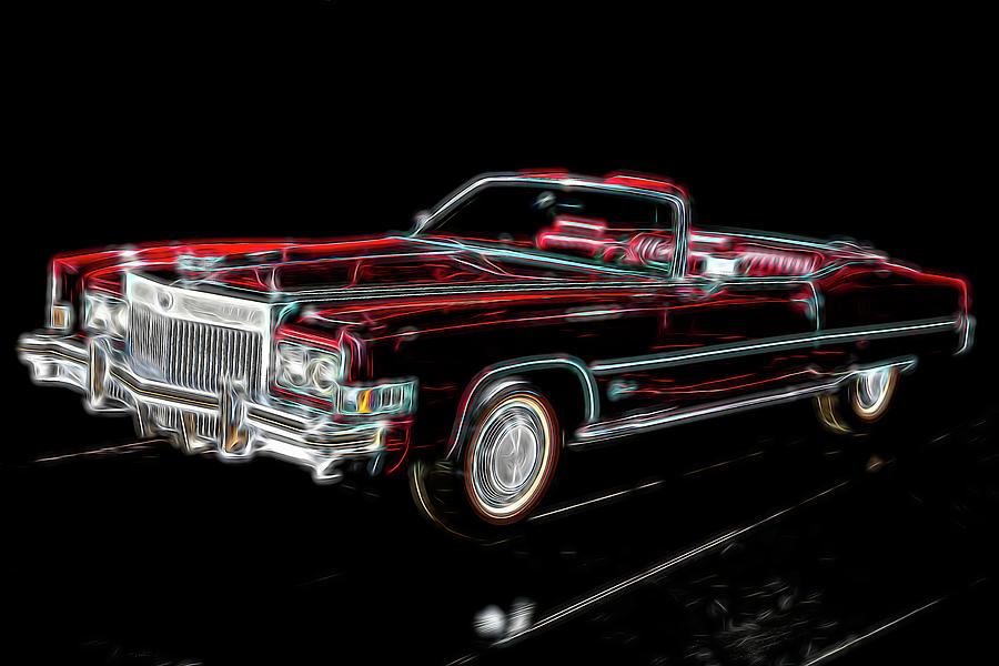 Chuck Berrys Red Cadillac Eldorado Sketchbook Photograph by Bill Swartwout