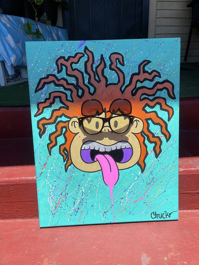 Chuckie Finster Painting by Charles Crook - Fine Art America