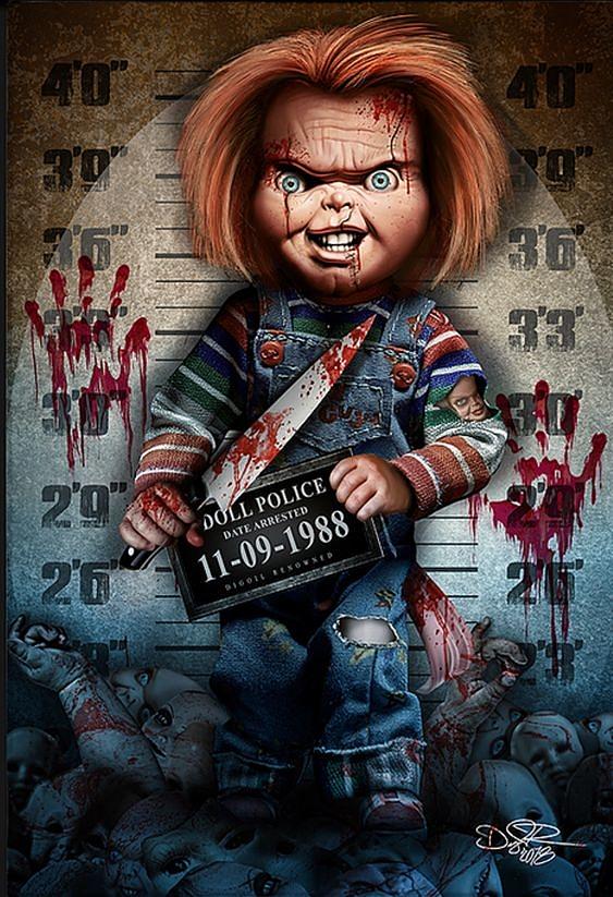 Chucky Digital Art By Geek Fineart