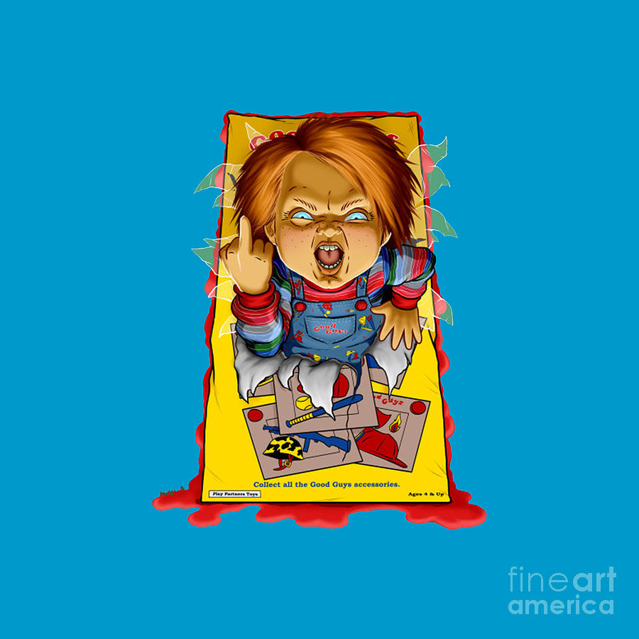 Chucky Unboxing Drawing by Chandra Tamba - Pixels