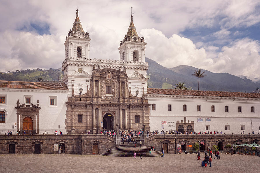 Church and Convent of St Francis Quito Ecuador Photograph by Joan ...