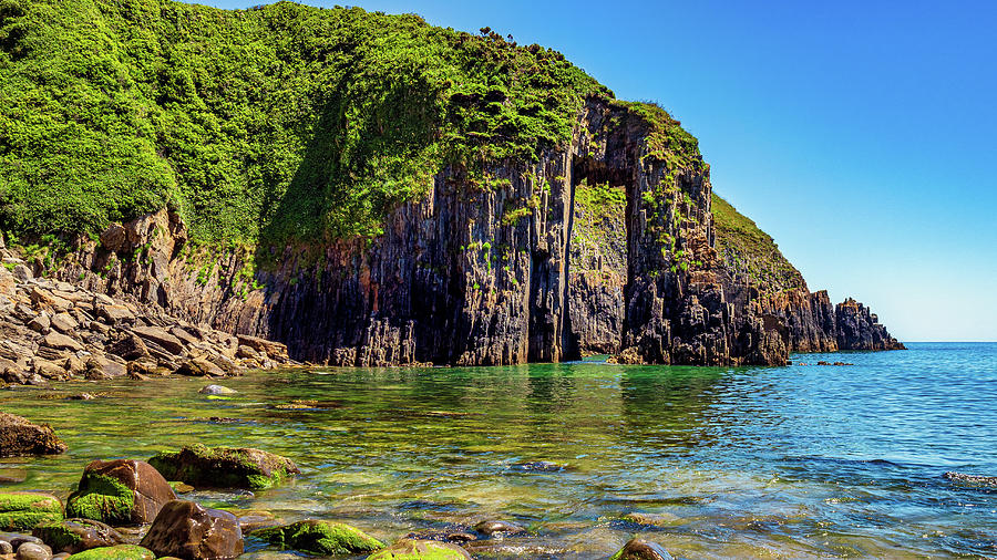 Church Doors Cove, Pembrokeshire, Wales Photograph by Mark Llewellyn