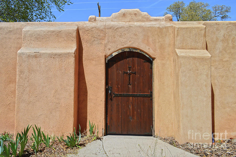 Church Gate in Santa Fe County Photograph by Catherine Sherman
