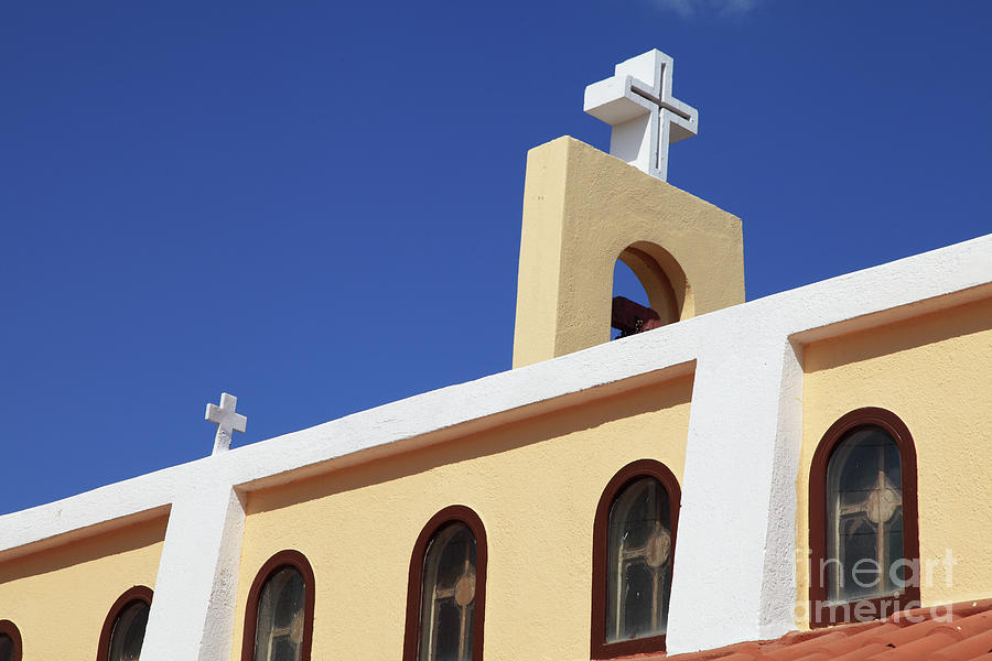 Church in Agios Nikolaos Photograph by Bryan Attewell