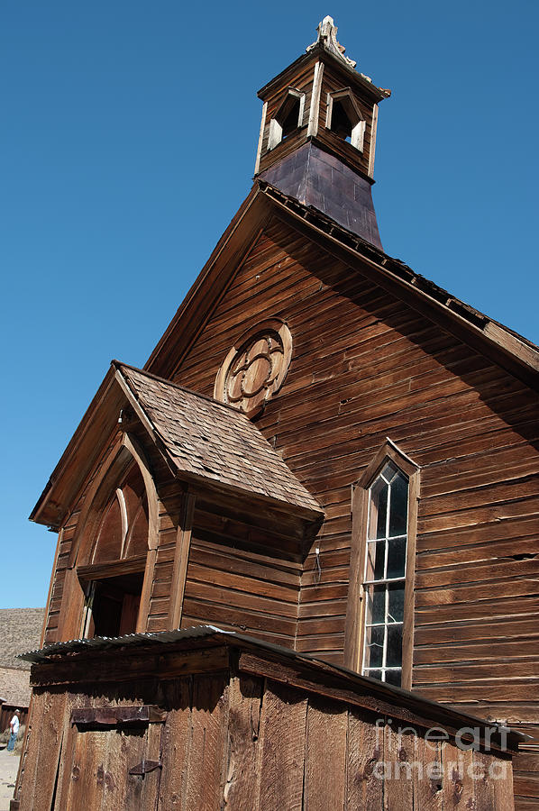 Church in Bodie  2.1123 Photograph by Stephen Parker