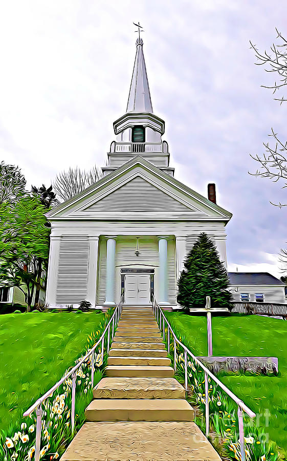 Church in Orland Maine by Tracy Ruckman Church in Orland Maine by Tracy Ruckman