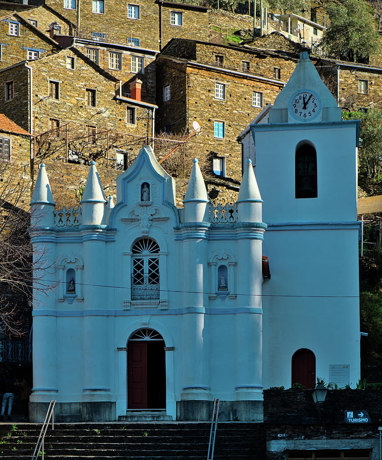 Church in Piodao Photograph by Angelo DeVal