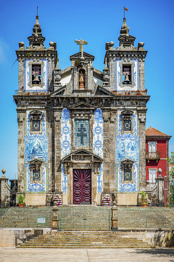 Porto Photograph - Church In Porto by Marla Brown