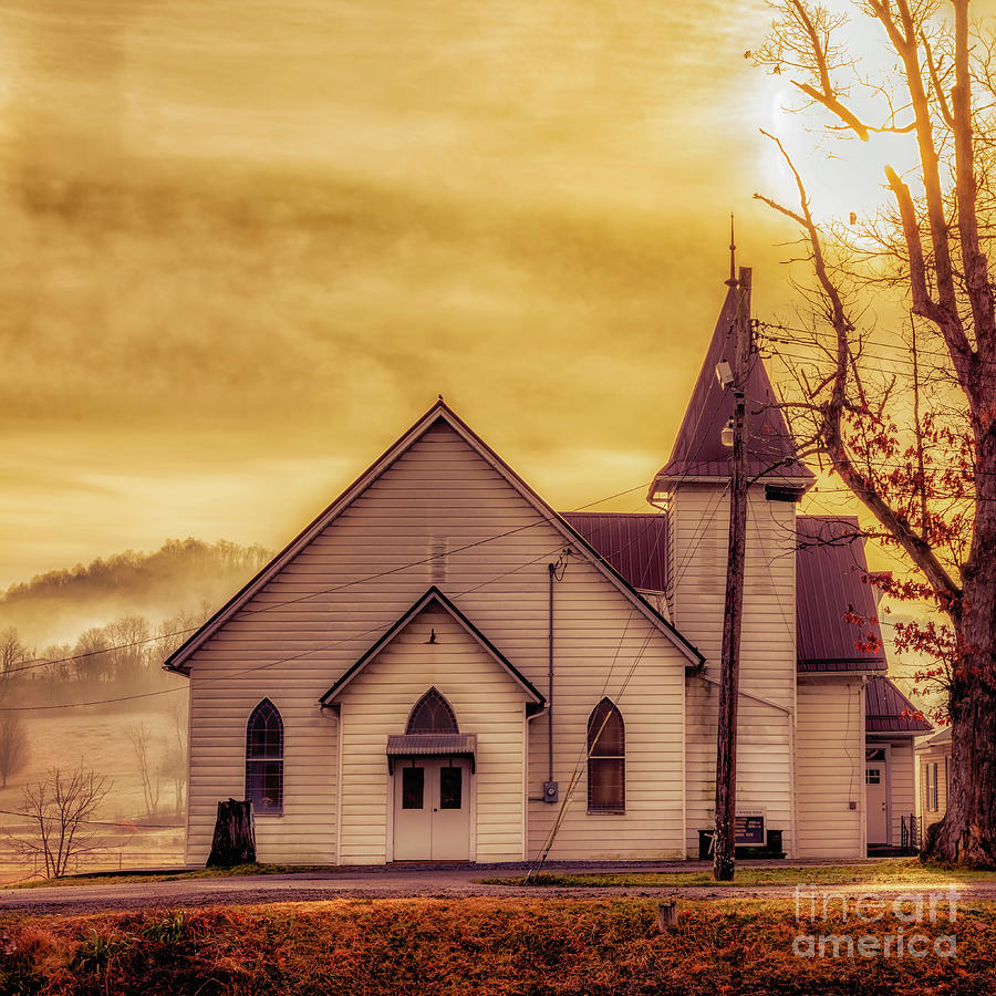 Church in the Morning Light Photograph by Thomas R Fletcher