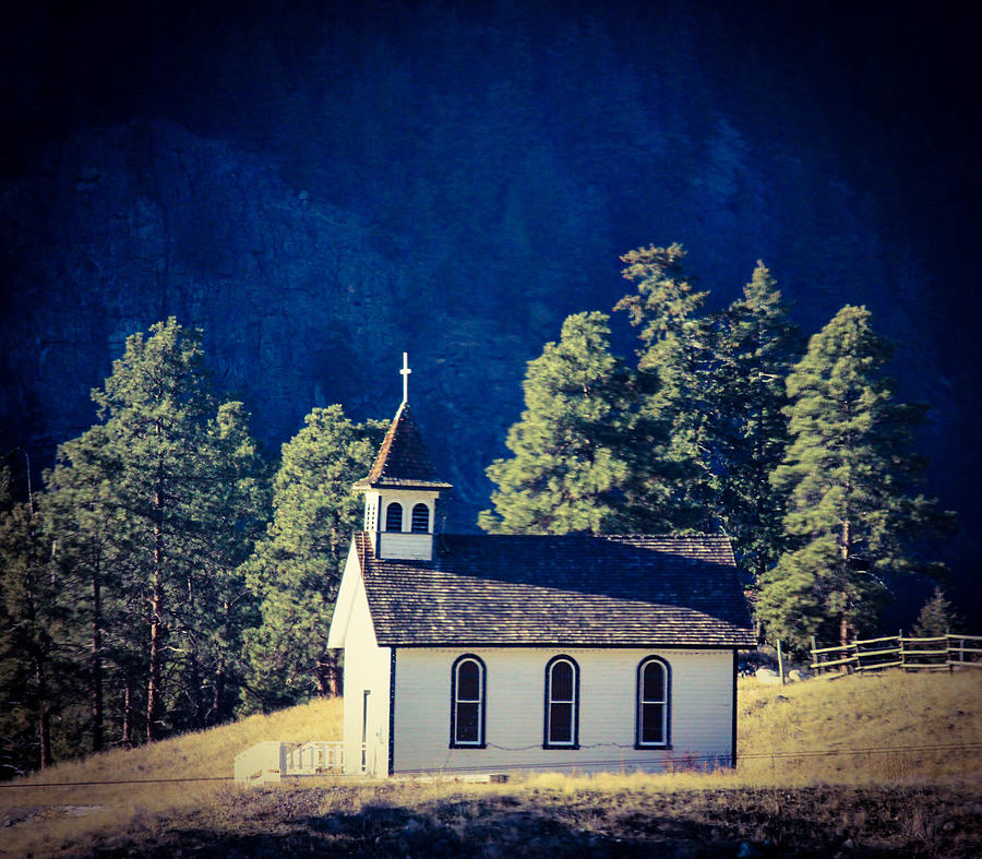 Church in the mountains Photograph by Ruth McBride - Fine Art America