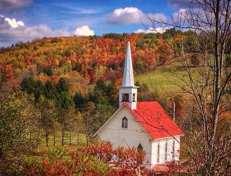 Church in the Valley Photograph by Christine Lathrop