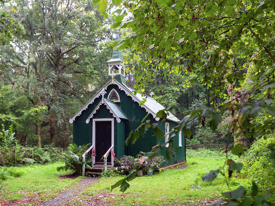 Church in the Wood Photograph by Joe Schofield