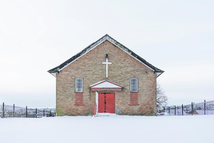 Church in Winter Photograph by Stuart Allen