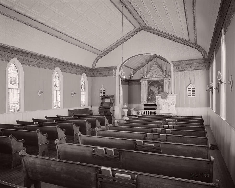 Church Interior Photograph by Jeff White