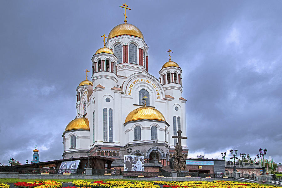 Church of All Saints in Yekaterinburg, Russia Photograph by Arterra Picture Library