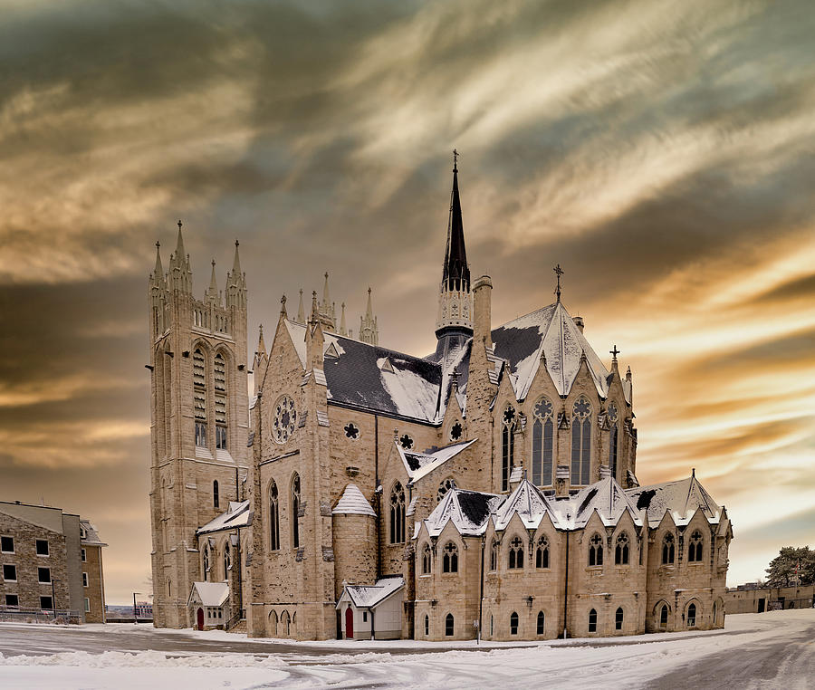 church of our lady Guelph Ontario Photograph by Nick Mares