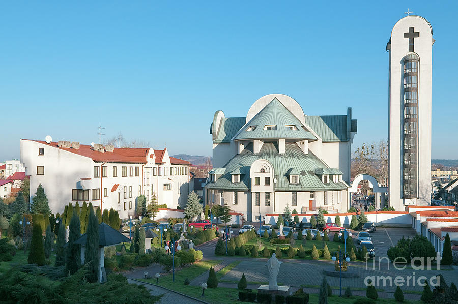Church Of Peter The Apostle Parish In Wadowice Back View Photograph