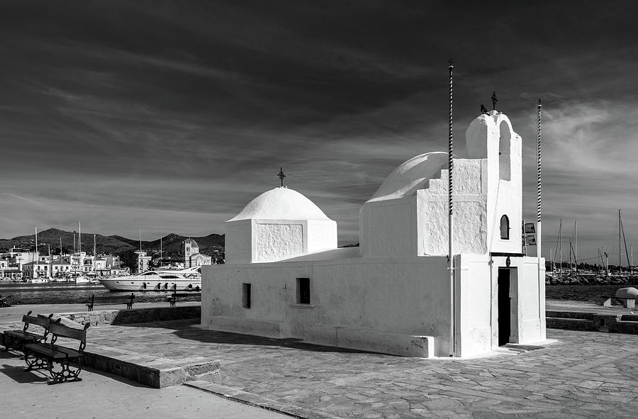 Church of Saint Nicholas, Greek Isle of Aegina Photograph by Marcy Wielfaert