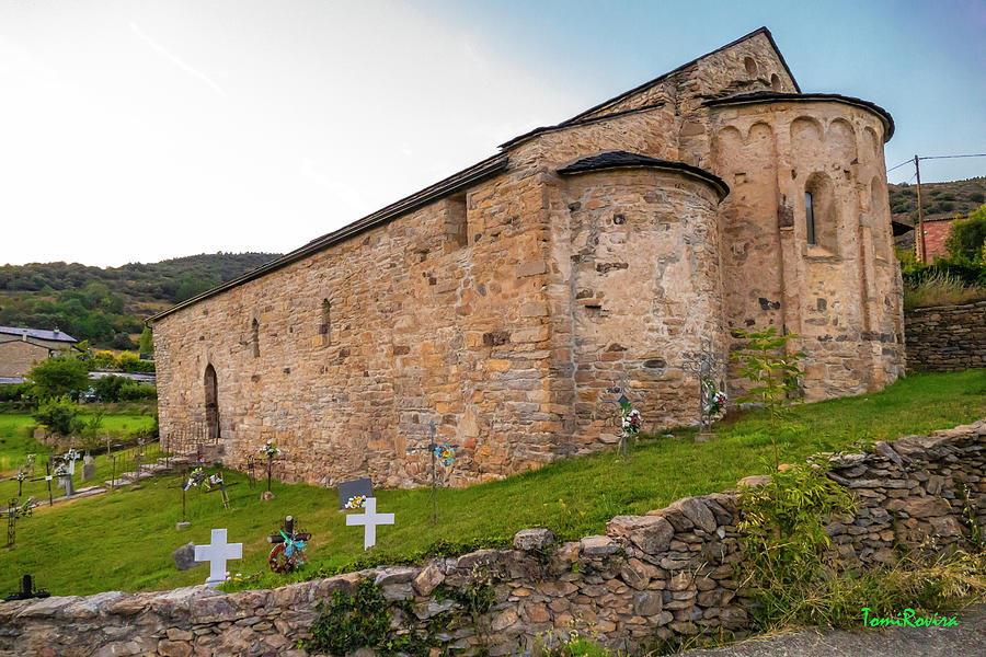 Church Of Sant Vicente Of Estamariu 20230815203878rt1 Photograph by Tomi Rovira