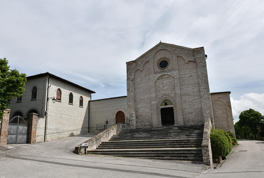 Church of Santa Maria delle Spinelle in Italy ,two Photograph by Eleni Kouri