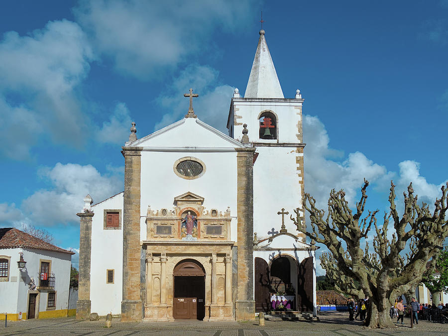 Church of Santa Maria in Obidos Photograph by Angelo DeVal
