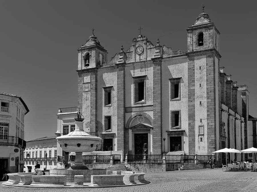 Church of Santo Antao in Evora Photograph by Angelo DeVal