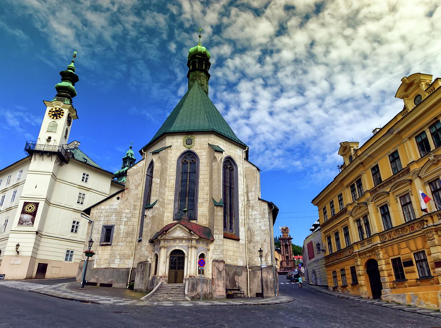 Church of St. Catherine, Banska Stiavnica, Slovakia Photograph by Elenarts - Elena Duvernay photo