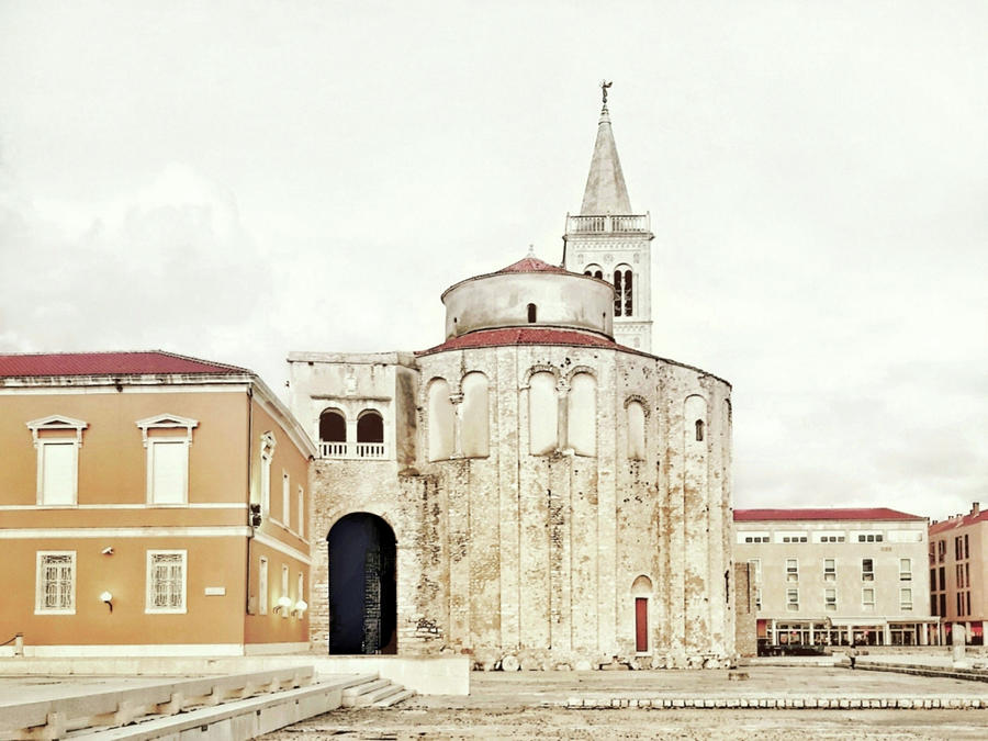 Church Of St. Donat In Zadar, Croatia Photograph
