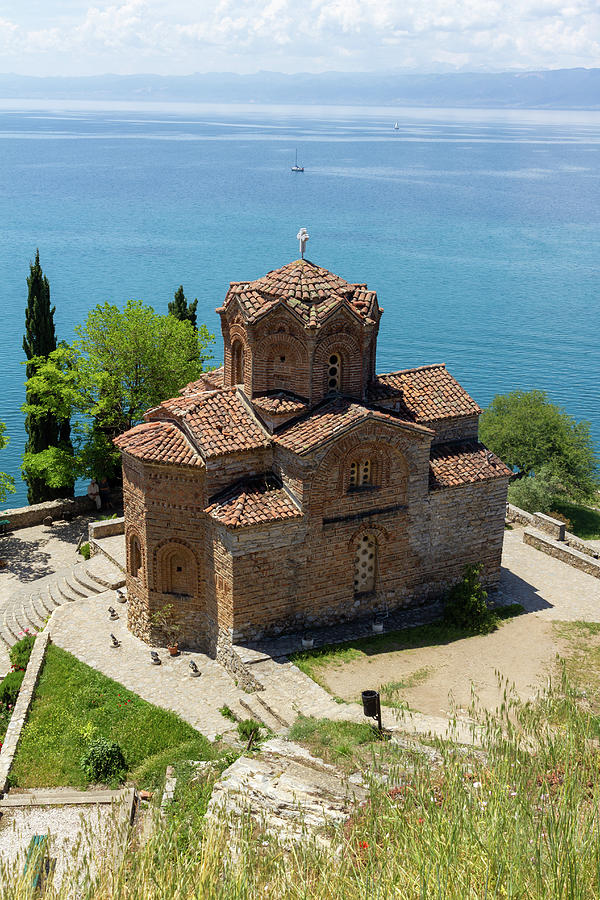 Church of St. John at Kaneo Photograph by Lars Fortuin - Fine Art America