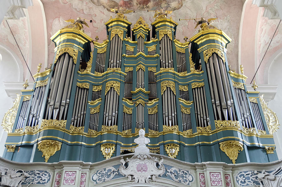 Church of St. Johns in Vilnius. Organ Photograph by RicardMN Photography