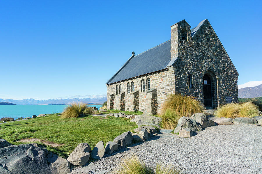 Church of the Good Shepherd, Lake Tekapo, New Zealand Photograph by ...