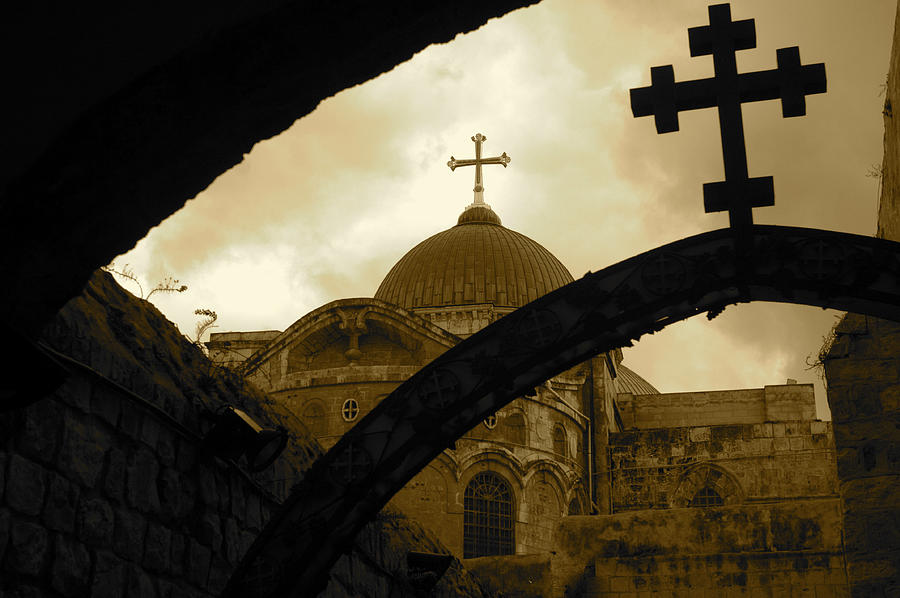 Church Of The Holy Sepulchre Photograph by Claudiad