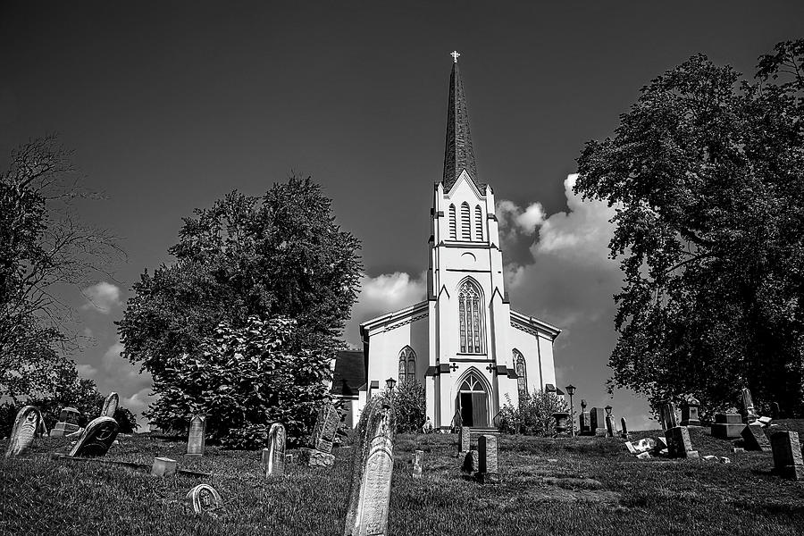 Church on the Hill Photograph by Keith Rossein - Fine Art America