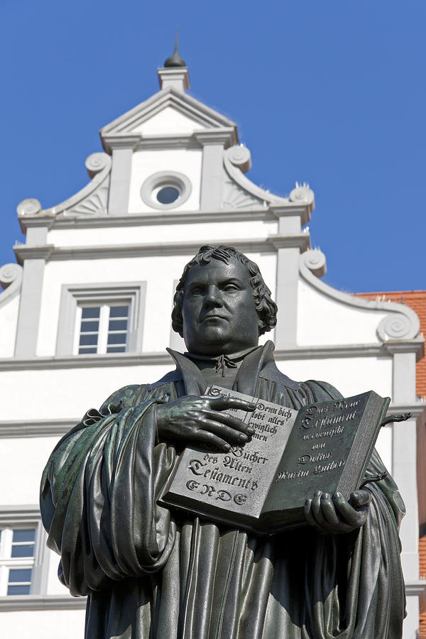 Church Reformer Martin Luther Photograph by Typo-graphics